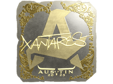 Sticker | XANTARES (Gold) | Austin 2025
