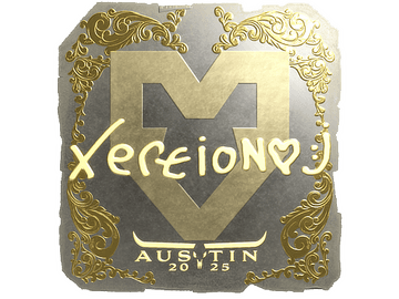 Sticker | xertioN (Gold) | Austin 2025