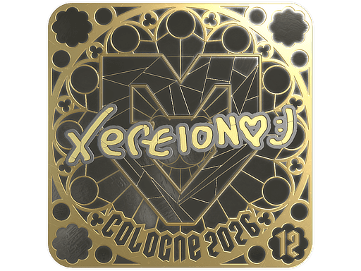 Sticker | xertioN (Gold, Ranked) | Cologne 2026