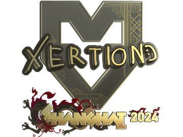 Sticker | xertioN (Gold) | Shanghai 2024