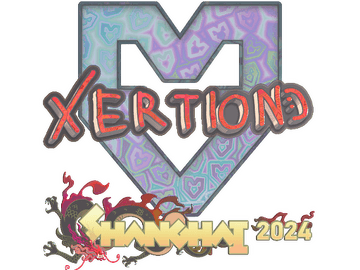 Sticker | xertioN (Holo) | Shanghai 2024
