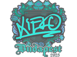 Sticker | xiELO | Budapest 2025