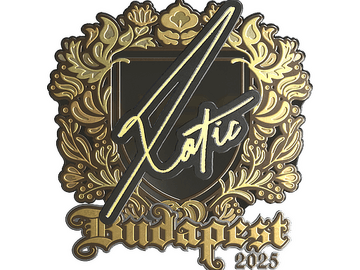 Sticker | XotiC (Gold) | Budapest 2025