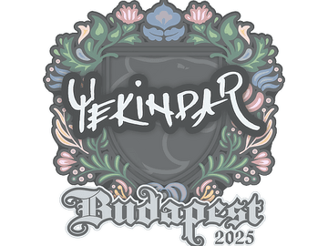 Sticker | YEKINDAR | Budapest 2025