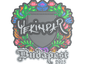 Sticker | YEKINDAR (Embroidered) | Budapest 2025