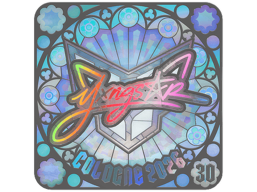 Sticker | yxngstxr (Holo, Ranked) | Cologne 2026