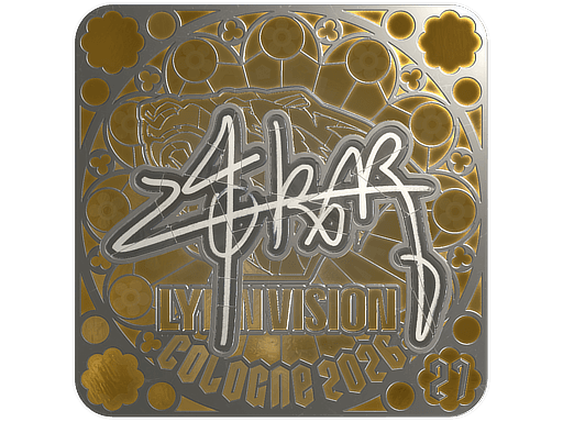 Sticker | z4KR (Foil, Ranked) | Cologne 2026