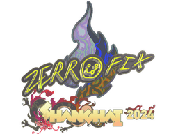 Sticker | zeRRoFIX (Holo) | Shanghai 2024