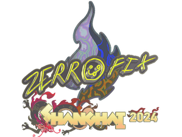 Sticker | zeRRoFIX (Holo) | Shanghai 2024