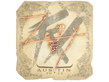Sticker | zevy | Austin 2025