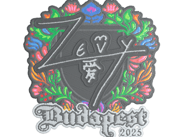 Sticker | zevy (Embroidered) | Budapest 2025