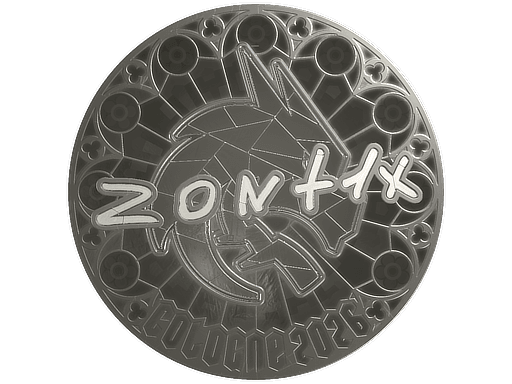 Sticker | zont1x (Foil) | Cologne 2026