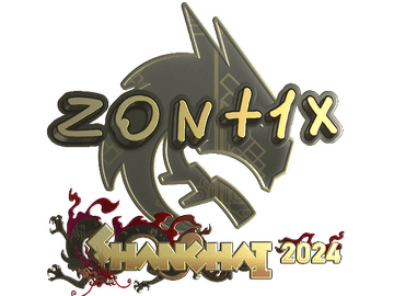 Sticker | zont1x (Gold) | Shanghai 2024