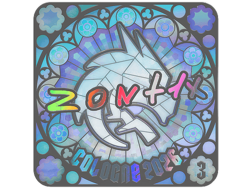 Sticker | zont1x (Holo, Ranked) | Cologne 2026