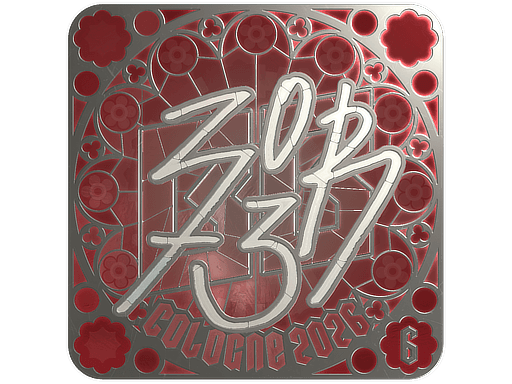 Sticker | zorte (Foil, Ranked) | Cologne 2026