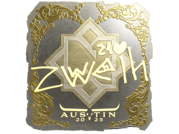 Sticker | zweih (Gold) | Austin 2025