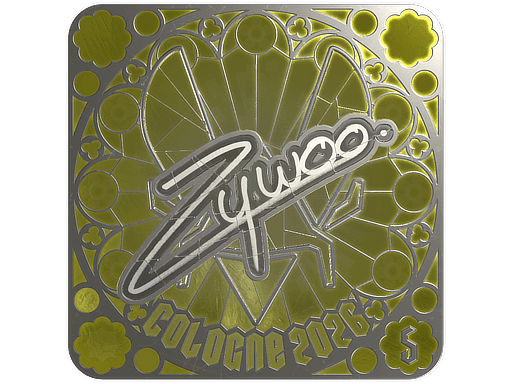 Sticker | ZywOo (Foil, Ranked) | Cologne 2026