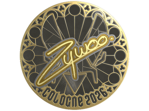 Sticker | ZywOo (Gold) | Cologne 2026
