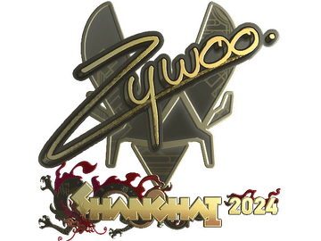 Sticker | ZywOo (Gold) | Shanghai 2024